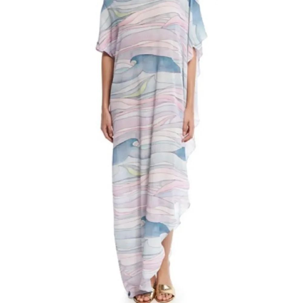 Mara Hoffman Wave Gauze swim suit cover-up, OS